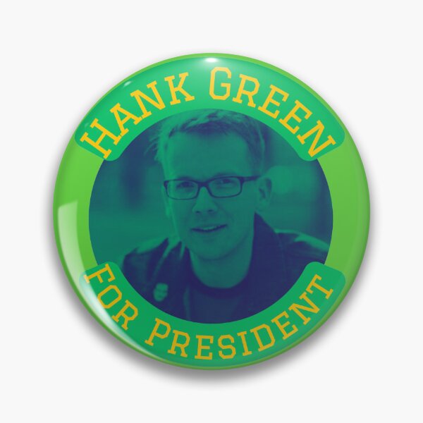 Item preview, Hank Green For President  designed and sold by Budibabe.
