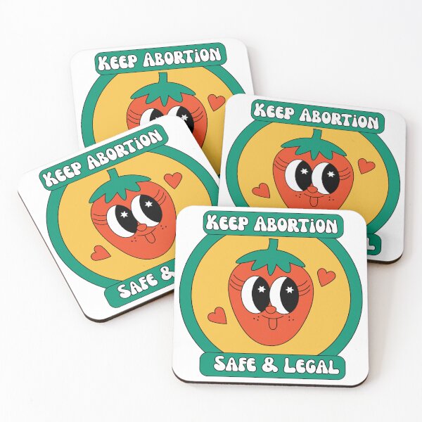 Item preview, Keep Abortion Safe & Legal Cute Retro Strawberry designed and sold by maxamillionbux.