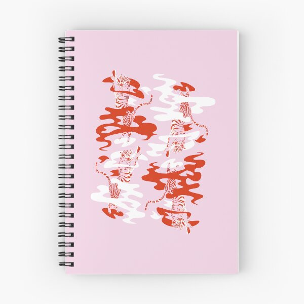 Item preview, Four tigers surrounded by smoke (red edition) designed and sold by Juliette Lancien.
