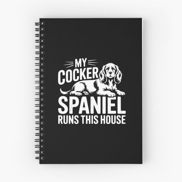 Item preview, My Cocker Spaniel Runs This House designed and sold by theartfulaspie.