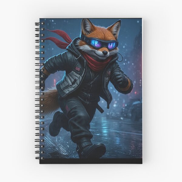 Item preview,  Cyberpunk Fox Runner Snow – Neo Tokyo Streetwear designed and sold by Neo Tokio.