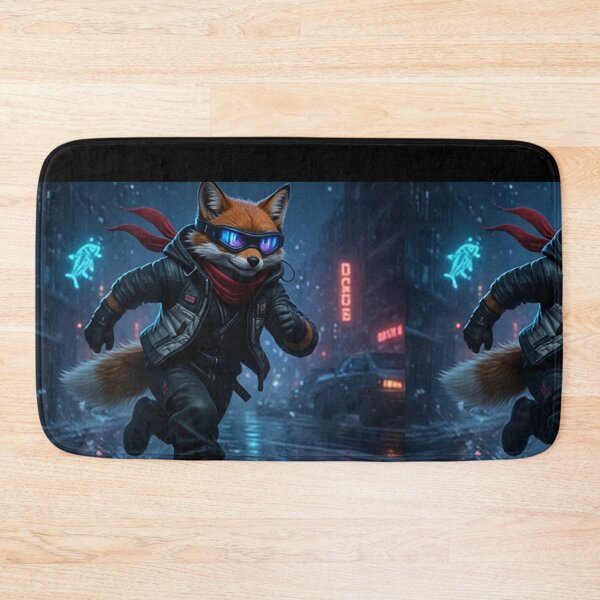 Item preview,  Cyberpunk Fox Runner Snow – Neo Tokyo Streetwear designed and sold by Neo Tokio.