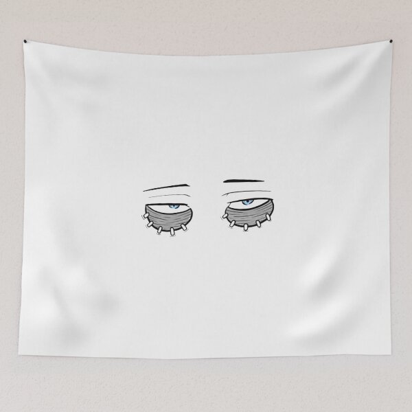 Item preview, Stitched Face Blue Flame Villain Eyes designed and sold by Deviantfant.
