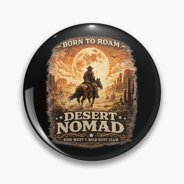 Item preview, Desert Nomad Vintage Western Graphic | Cowboy Americana Aesthetic designed and sold by Anyshca.