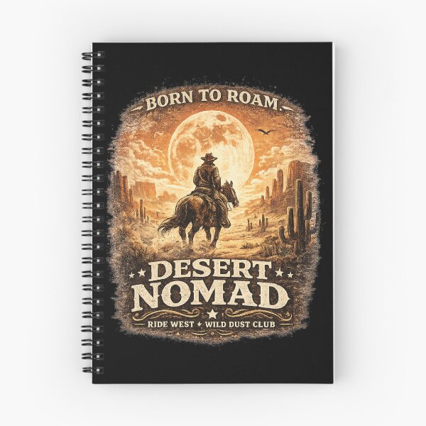 Item preview, Desert Nomad Vintage Western Graphic | Cowboy Americana Aesthetic designed and sold by Anyshca.
