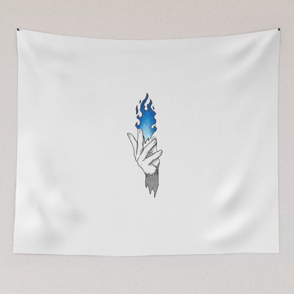 Item preview, Cremation Quirk Blue Fire Villain Hand designed and sold by Deviantfant.
