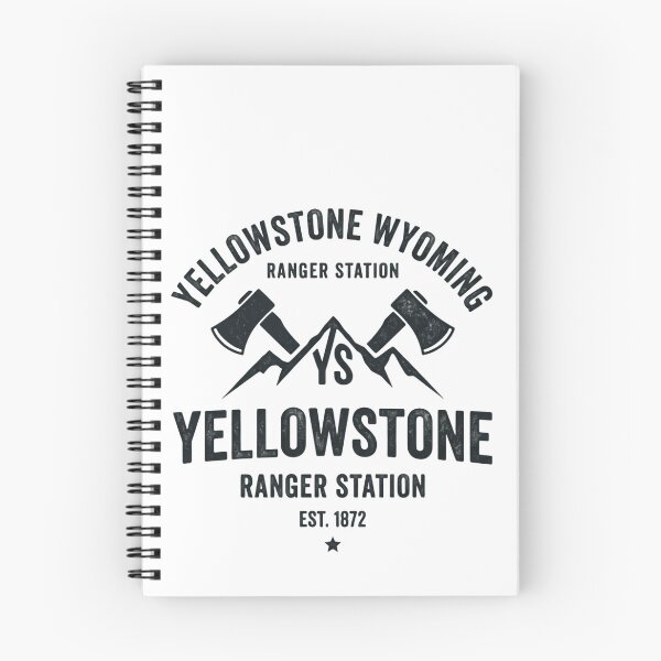 Item preview, Yellowstone Wyoming Ranger Station YS Yellowstone Ranger Station Est. 1872 National Park Visitor Outdoor Enthusiast designed and sold by Simsimah26Parks.