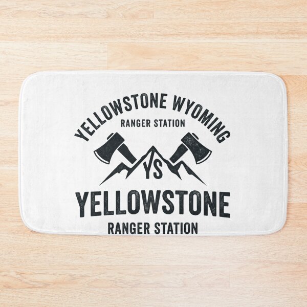 Item preview, Yellowstone Wyoming Ranger Station YS Yellowstone Ranger Station Est. 1872 National Park Visitor Outdoor Enthusiast designed and sold by Simsimah26Parks.
