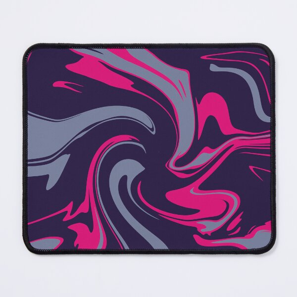 Item preview, Liquid Marble Swirl – Vibrant Fuchsia and Deep Navy designed and sold by CaramelCo.