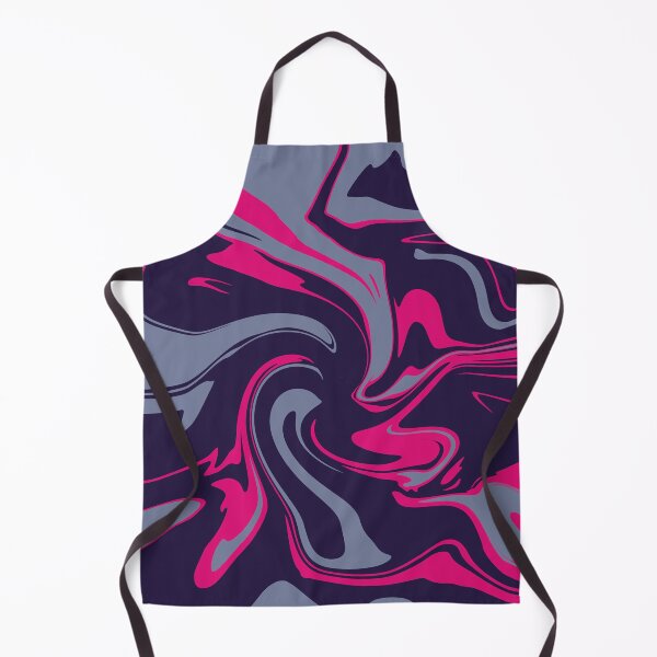 Item preview, Liquid Marble Swirl – Vibrant Fuchsia and Deep Navy designed and sold by CaramelCo.