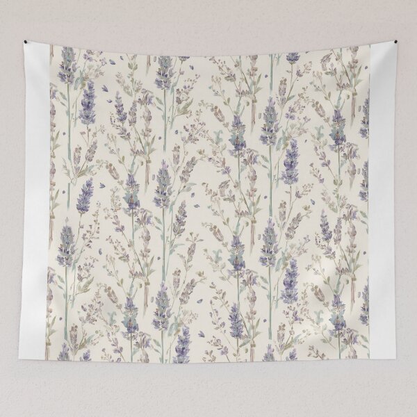 Item preview, Rustic lavender pattern designed and sold by uunaa.