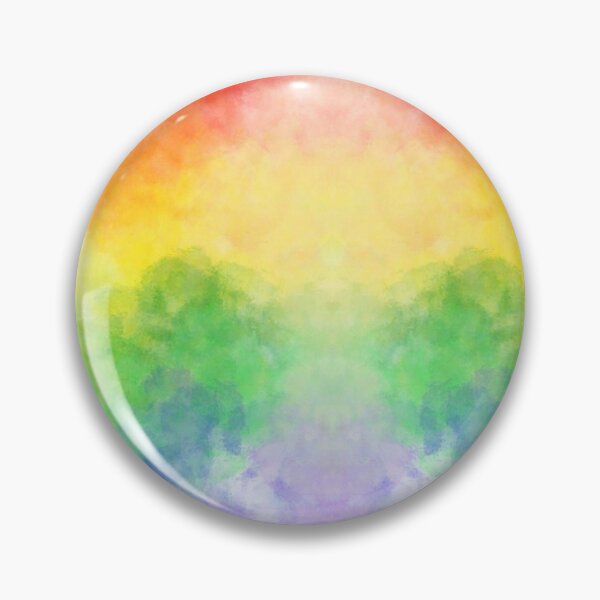 Item preview, Aesthetic Rainbow Watercolor Abstract - Pastel Tie Dye Pattern designed and sold by gokhanuzen.