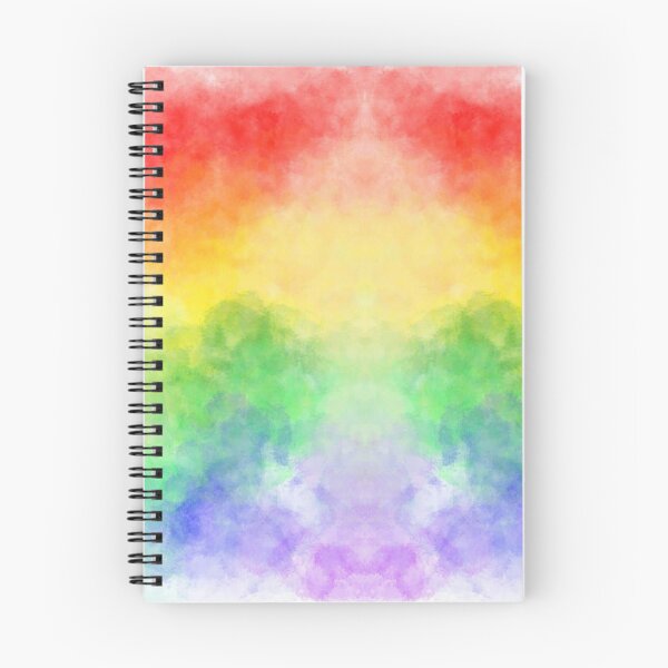 Item preview, Aesthetic Rainbow Watercolor Abstract - Pastel Tie Dye Pattern designed and sold by gokhanuzen.
