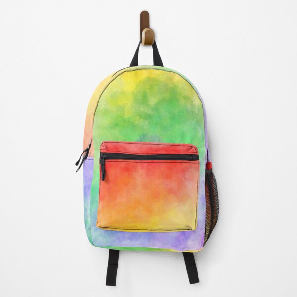 Item preview, Aesthetic Rainbow Watercolor Abstract - Pastel Tie Dye Pattern designed and sold by gokhanuzen.