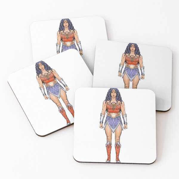 Artikelvorschau, Wonder Woman Zeichentrickfilm entworfen und verkauft von Twelvecloth.