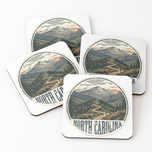 Item preview, North Carolina Mountain Hiking Outdoor State Traveler designed and sold by Simsimah26Parks.