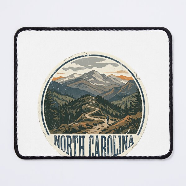 Item preview, North Carolina Mountain Hiking Outdoor State Traveler designed and sold by Simsimah26Parks.