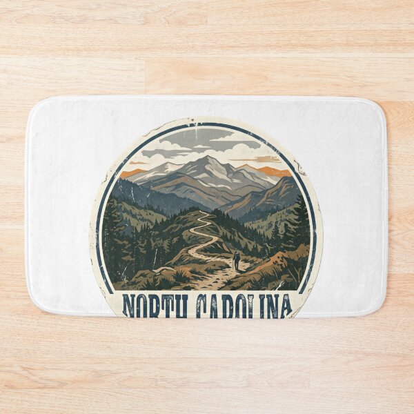 Item preview, North Carolina Mountain Hiking Outdoor State Traveler designed and sold by Simsimah26Parks.