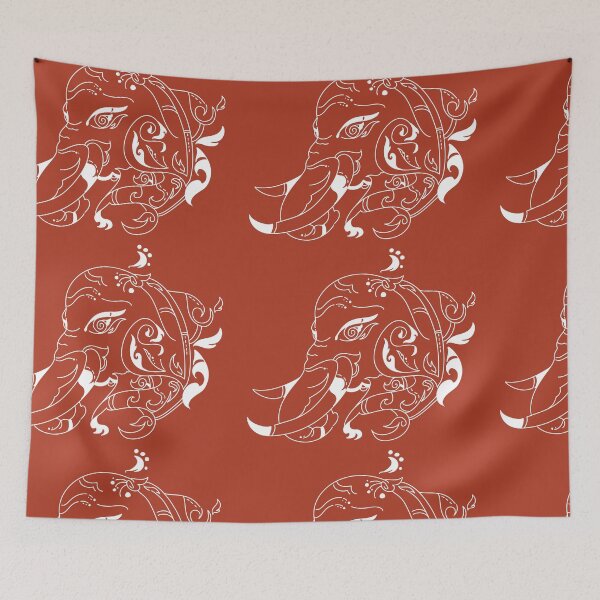 Item preview, Luxury Traditional Thai Elephant Graphic Art designed and sold by วารัต555111.
