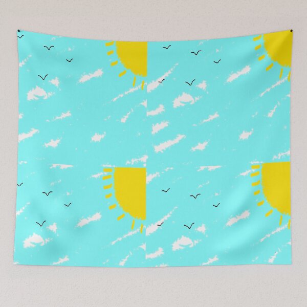 Item preview, Abstract sky painting design designed and sold by Desolaa_Arts.