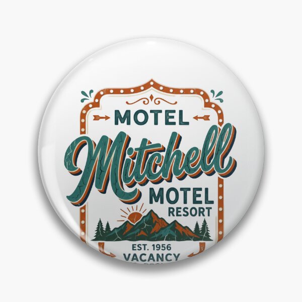 Item preview, Motel Mitchell Motel Resort Est. 1956 Vacancy Cabins Pool Diner Vintage Travel Road Trip Vacationer designed and sold by Simsimah26Parks.