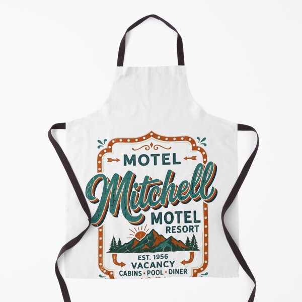 Item preview, Motel Mitchell Motel Resort Est. 1956 Vacancy Cabins Pool Diner Vintage Travel Road Trip Vacationer designed and sold by Simsimah26Parks.