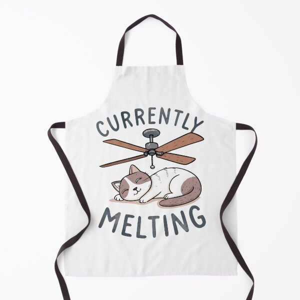 Item preview, Summer design of a cat sleeping under a ceiling fan designed and sold by Ahmed-khafagy.