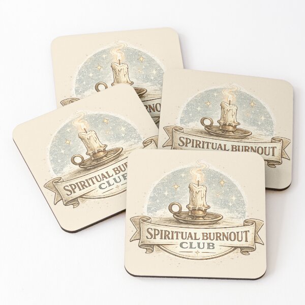 Item preview, Spiritual Burnout Club – Vintage Candle Aesthetic designed and sold by BeaVibes.