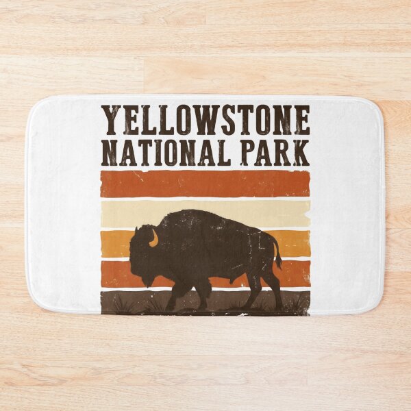 Item preview, Yellowstone National Park Wyoming Est. 1872 Bison Wildlife National Park Travel Visitor designed and sold by Simsimah26Parks.