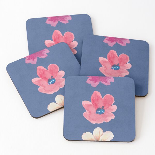 Item preview,  Navy Blue Botanical Floral Art designed and sold by samahl_l.