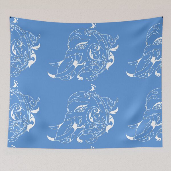 Item preview, Copy of Luxury Traditional Thai Elephant Graphic Art designed and sold by วารัต555111.