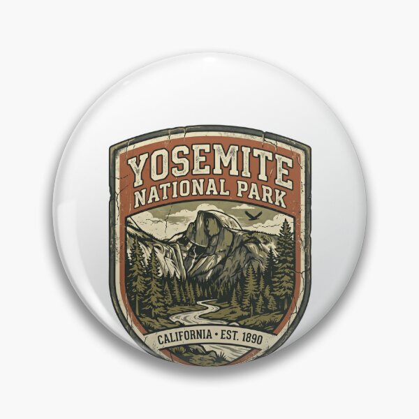 Item preview, Yosemite National Park California Est 1890 Travel Outdoors Hiking Souvenir designed and sold by Simsimah26Parks.