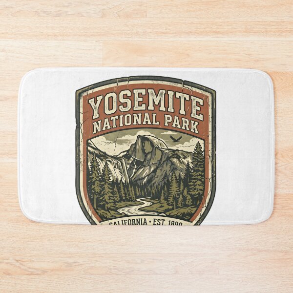 Item preview, Yosemite National Park California Est 1890 Travel Outdoors Hiking Souvenir designed and sold by Simsimah26Parks.