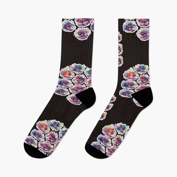 Item preview, Cute Kawaii Rainbow Fish Sticker Pack designed and sold by KrishAuraa.