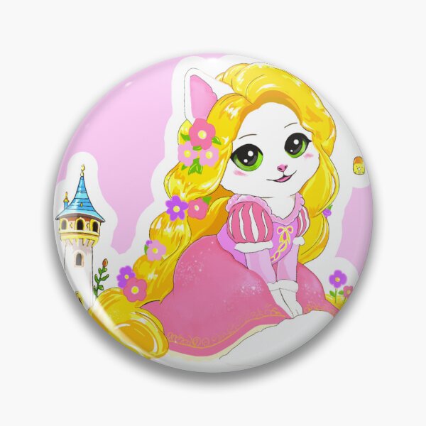 Item preview, flower lovely princess kitty  sticker designed and sold by sara747.