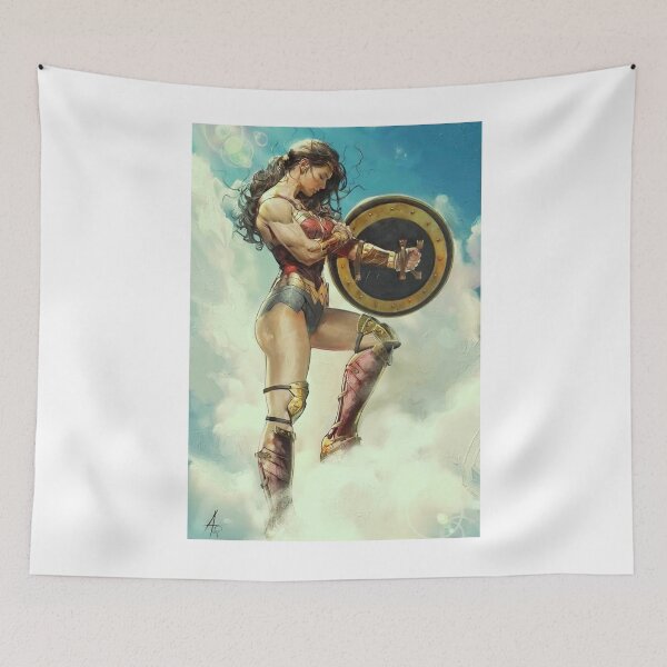 Item preview, Wonder Woman Action designed and sold by Twelvecloth.