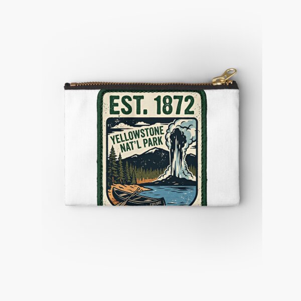 Item preview, Est. 1872 Yellowstone Nat'l Park Wilderness Trail Explore National Park Outdoor Adventure designed and sold by Simsimah26Parks.