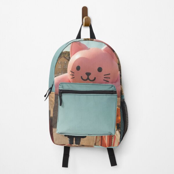Item preview, Giant pink cat blocks road in Lörrach designed and sold by Mauswohn.