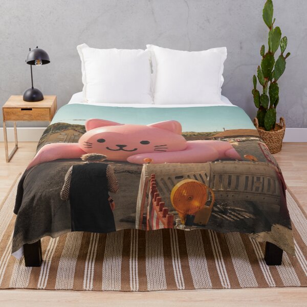 Item preview, Giant pink cat blocks road in Lörrach designed and sold by Mauswohn.