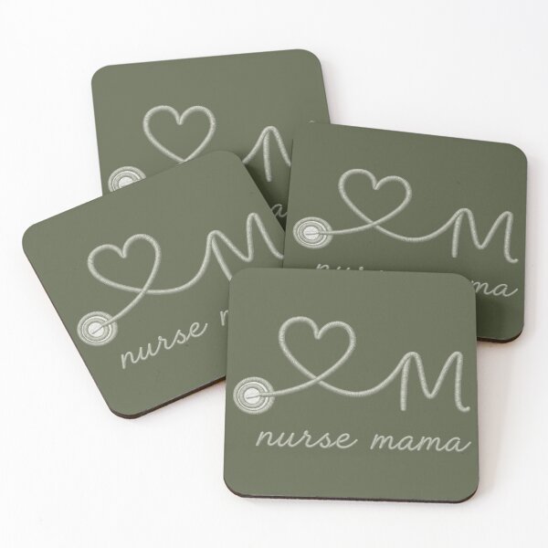 Item preview, Nurse Mom Embroidered Sweatshirt | RN Mama Crewneck | Minimalist Nurse Mom Gift | Nurse Embroidered Shirt | Nurse Mama Sweatshirt designed and sold by DESIGN BUREAU .