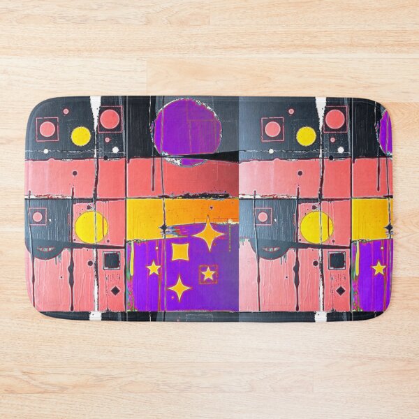 Item preview, midnight geometry e5 colorful geometric abstract design designed and sold by SmashingDeals.