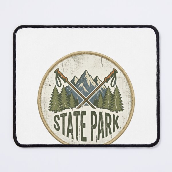 Item preview, State Park Hiking Trekking Mountains Wilderness Explorer designed and sold by Simsimah26Parks.