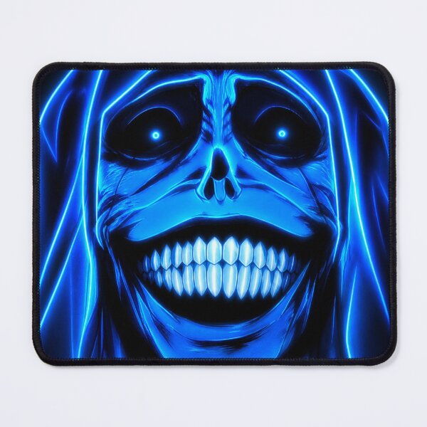 Item preview, Neon Grin Reaper — Electric Blue Horror Glow designed and sold by BB Design Garage.