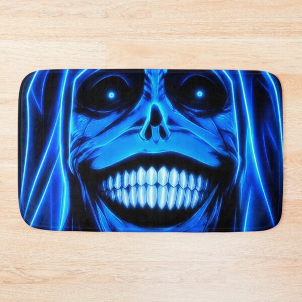 Item preview, Neon Grin Reaper — Electric Blue Horror Glow designed and sold by BB Design Garage.