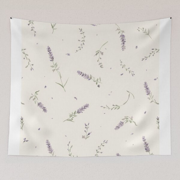 Item preview, Rustic lavender pattern designed and sold by uunaa.