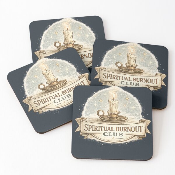 Item preview, Spiritual Burnout Club – Vintage Candle Aesthetic designed and sold by BeaVibes.