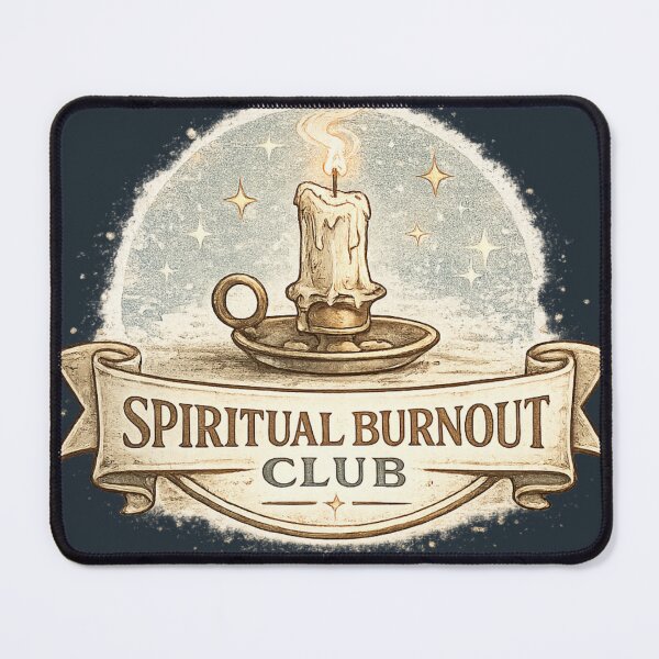 Item preview, Spiritual Burnout Club – Vintage Candle Aesthetic designed and sold by BeaVibes.