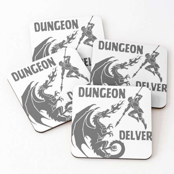 Item preview, Dungeon Delver Dragon Slayer designed and sold by Heralds Rest Book Store.