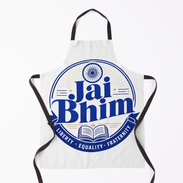 Item preview, Jai Bhim Liberty Equality Fraternity Badge Design designed and sold by ArtsyExplorer.