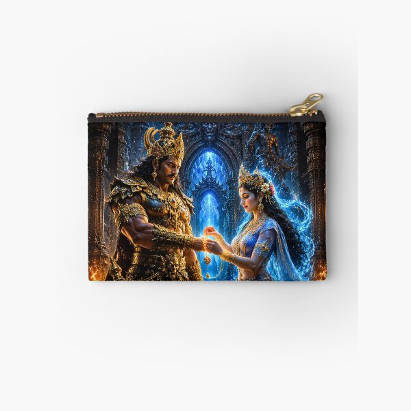 Item preview, Yamraj & His Sister – The Sacred Bond Beyond Death designed and sold by Homyar.